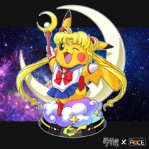 (Reservation) Magic House GK Cotton Hall Beauty less female warrior Changing Pika Cuu Moon Wild Rabbit Treasure Dream Statue