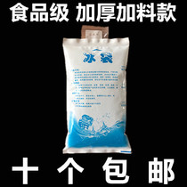 600ml biological water injection ice bag large thickened seafood fruit food fresh cooling medicine refrigerated dry ice bag