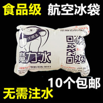 1 large grid 200ml biological aviation ice pack cherry fruit food seafood fresh medicine refrigerated air dry ice pack