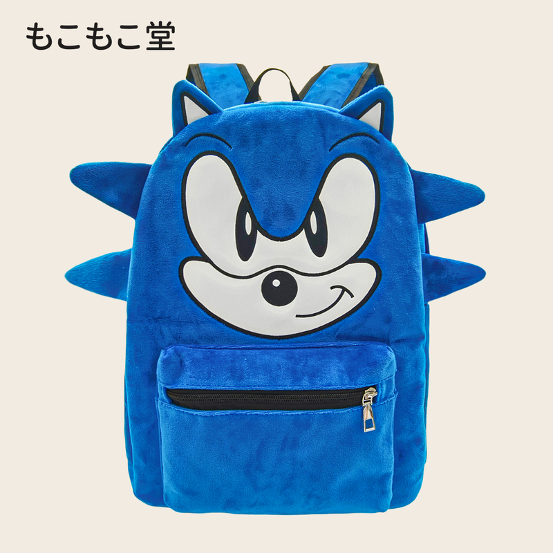 Japan's Mokomotodo Sonic Sonic Kid Backpack Couple Cartoon School Bag Student Large Capacity Backpack