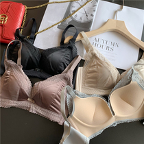 A Change C New Beauty Skin Treasure Fabric Ultra-Poly-Woo Crescent Support With Refreshing Skin And Breathable Milkwood Cotton No Steel Ring Bra