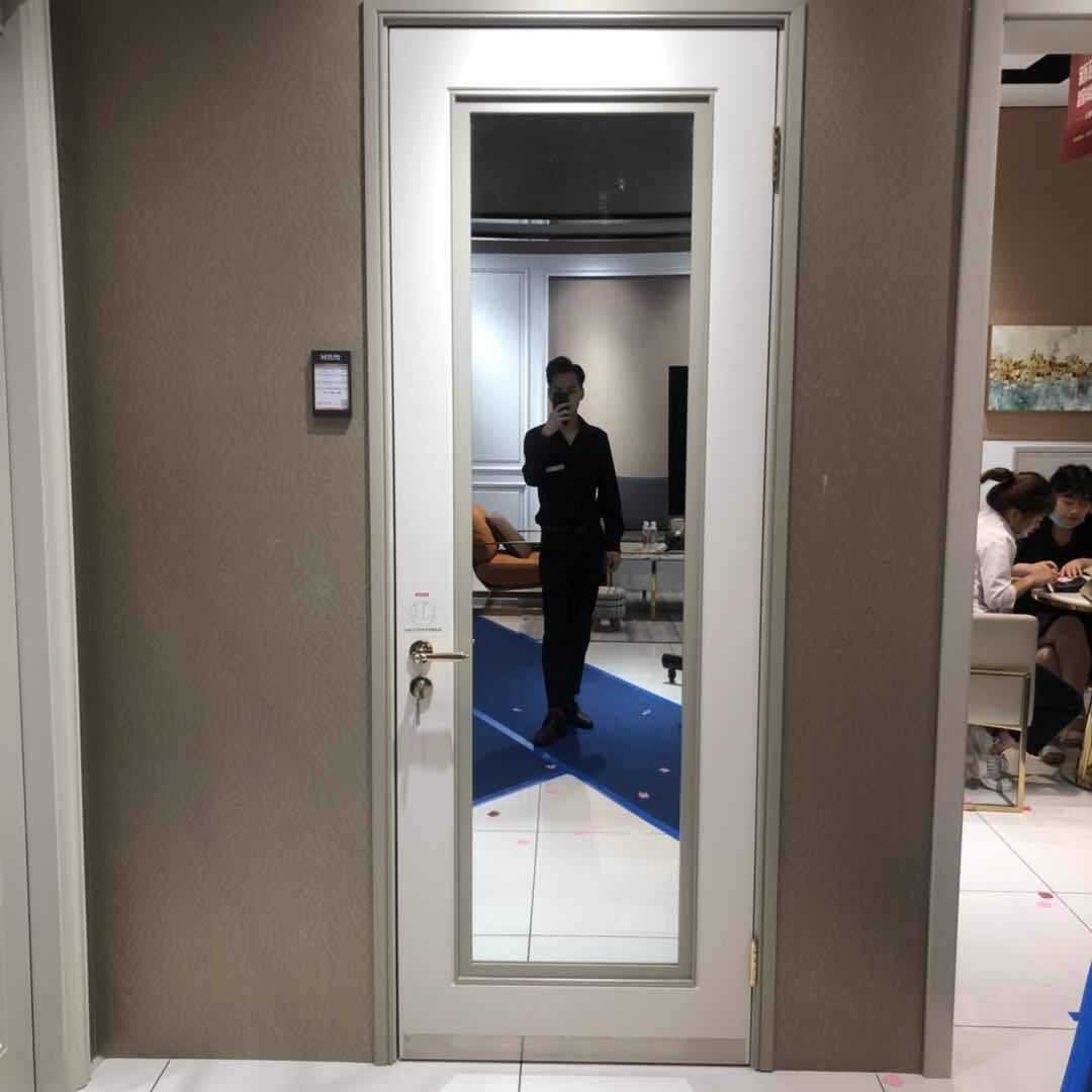 Tata solid wood composite door (with door cover) Home environmentally friendly health modern minimalist style High quality