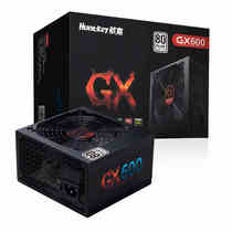 Hangjia GX600 power supply rated 600W desktop 80PLUS white brand energy-saving silent computer main box power supply