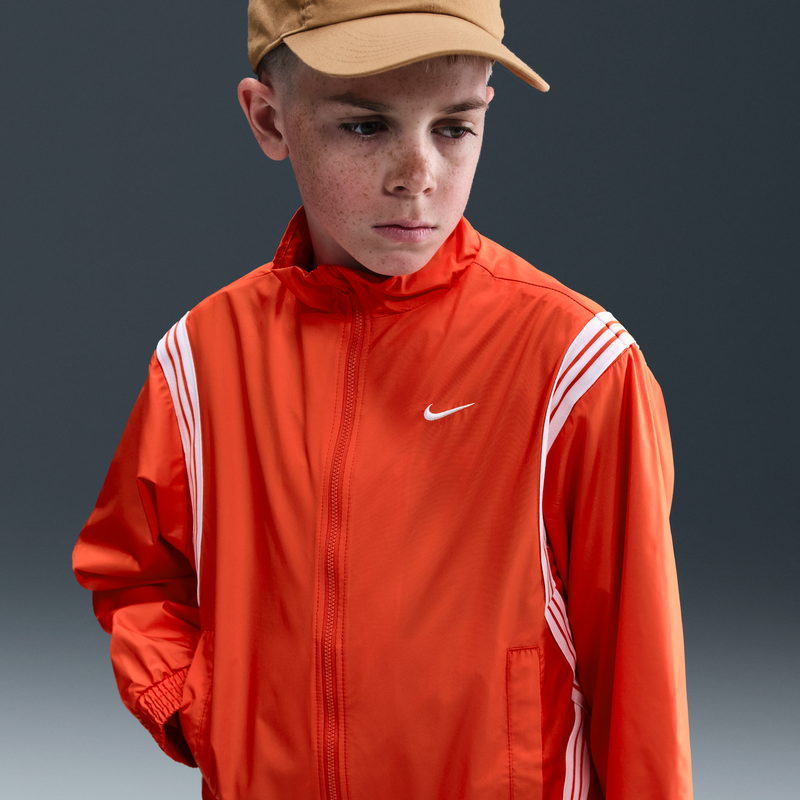 Водонепроницаемая спортивная куртка для баскетбола Nike, для мужчин и женщин, для подростков, свободный/ свободный крой
