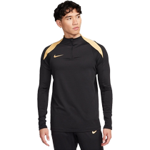 Nike Nike Official DRI-FIT Mens speed dry football training blouses knitted splicing light FN2404