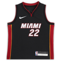 Nike Nike official boys Miami Heat ICON NBA baby jersey summer new baby HJ7308