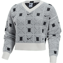 Nike official Naomi Osaka series womens refined knitted sweater winter new super loose FV7802