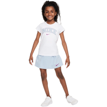 Nike Nike official girls toddler T-shirt and pants suit summer new tennis skirt suit HM4582