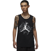 Jordan official Nike Jordan mens sleeveless T-shirt autumn new pure cotton knitted cotton soft and comfortable FZ1942