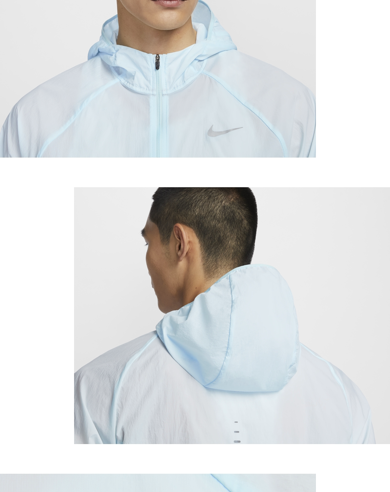 Запуск куртки nike耐克官方男子防泼水跑步夹克防晒衣皮肤衣外套stride hv4549