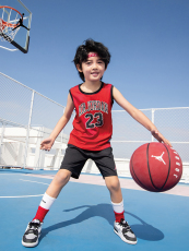 детский костюм jordan官方耐克乔丹男童jumpman幼童背心和短裤套装舒适cz1992 Nike