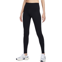 Nike official ONE womens quick-drying high-waisted leggings sweatpants reflective casual splicing training FN3227