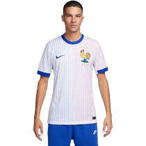 Nike Nike official France team away fan version mens quick-drying football jersey summer retro stripes FJ4273