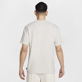 Nike, хлопковая комфортная футболка для отдыха, осенняя, с вышивкой