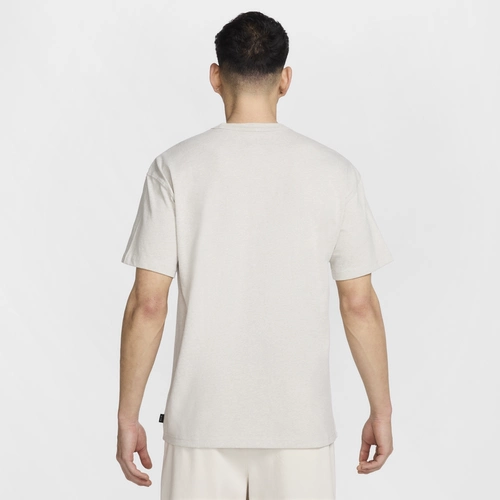 Nike, хлопковая комфортная футболка для отдыха, осенняя, с вышивкой