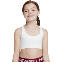 Nike Nike official girls ONE big childrens quick-drying long sports bra autumn new fashion support FQ8729