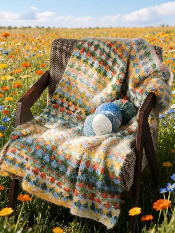 Finished Handmade Crochet Copenhagen Blanket Sofa Throw Blanket Office Nap Blanket Gift for Girlfriend, Best Friend, Teacher, Mom Finished Handmade Crochet Copenhagen Blanket Sofa Throw Blanket Office Nap Blanket Gift for Girlfriend, Best Friend, Teacher, Mom