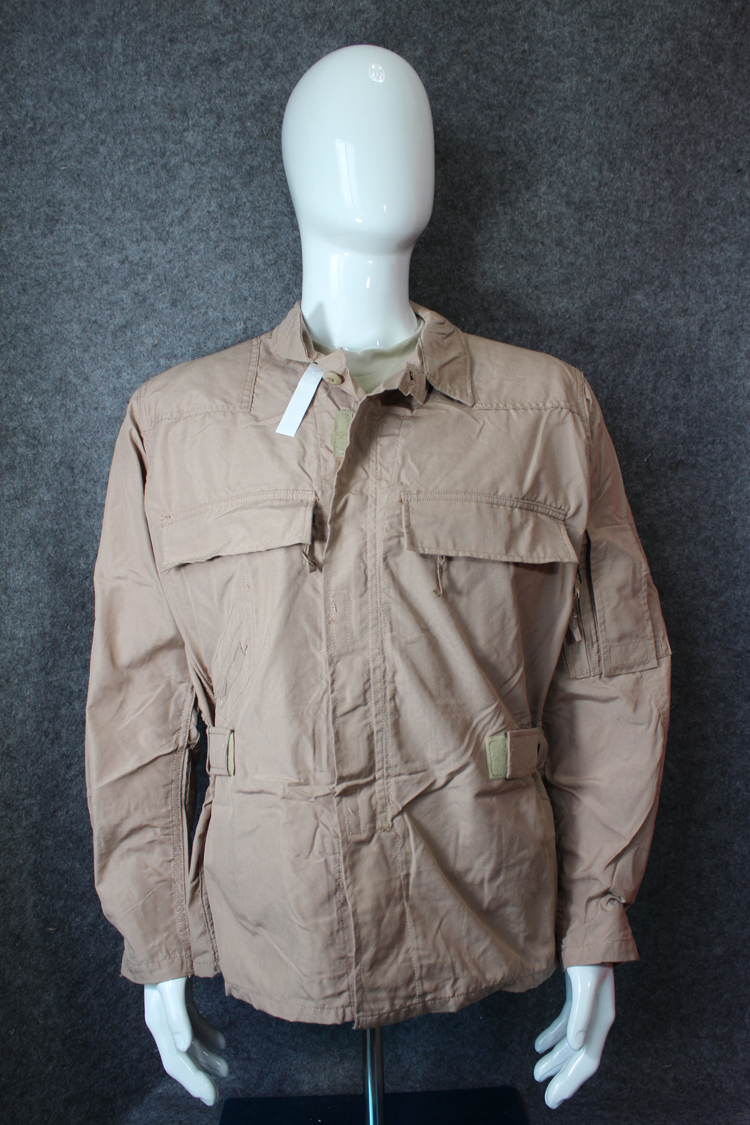 US NWT military version of the original land aviation A2CU Aircrew TAN 380 battle jacket MS