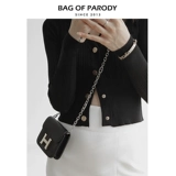 Мешок с пародией 2021 Новая борт -борт -борт мини -мини -кангканг пакет свиньи носовой цепь маленькая квадратная сумка для мессенджера сумки