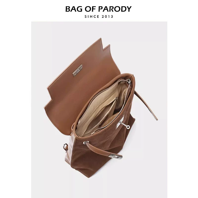 Сумка пародийная 2024 нового Sweetbag Odin Toi рюкзак стиль ретро кожаная Kelly через плечо