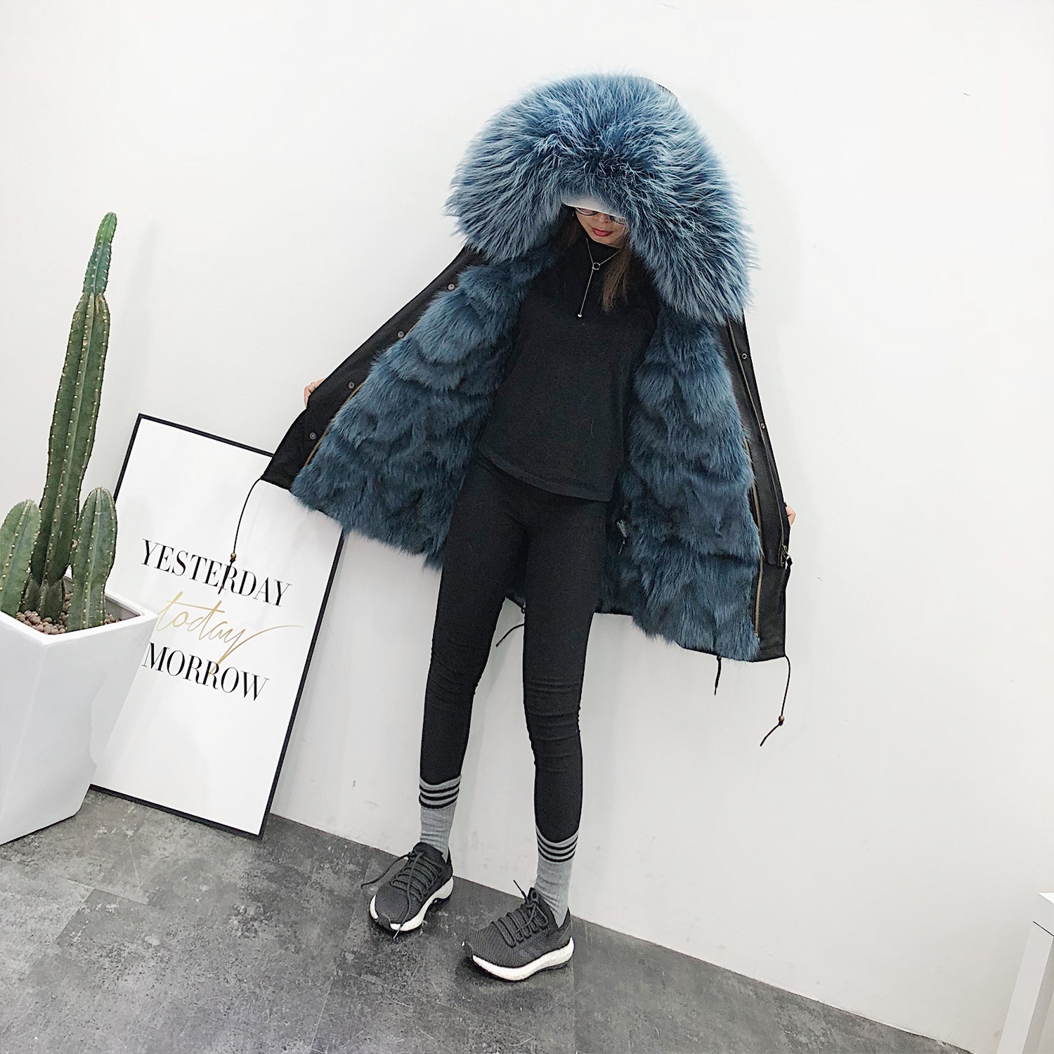 Manteau de fourrure femme OTHER   - Ref 3171537 Image 3