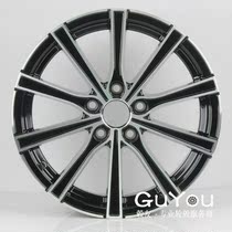 16 inch 17 ten black bright face selection modified aluminum wheels Ford Focus Mondeo Ma Zida 3 Chery A3