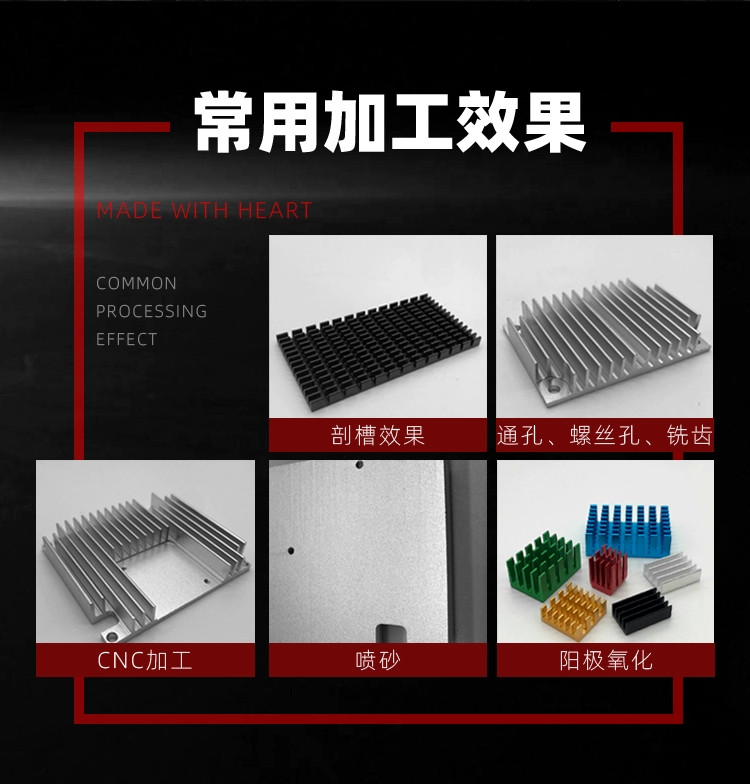 Chip tản nhiệt tản nhiệt điện tử Bo mạch chủ định tuyến tản nhiệt 22*22*3MM khối nhôm chất lượng cao