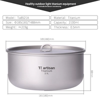 TA8521A Pure Titanium 2100 мл (Cover Satoma)