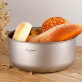 Титановый ремесленник 8520 открытый лагерь Pure Titanium Soup Port Picnic для пикника для пикника для пикника для пикника для пикника для пикника.