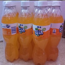 New Fanta Zero card orange soda 500ml * 12 bottles of sugar-free and no energy Beijing