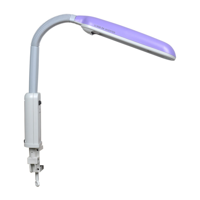 Lihuada MT-132 eye protection desk lamp workshop work light optical inspection lamp three-wavelength clip-on 27W fluorescent lamp