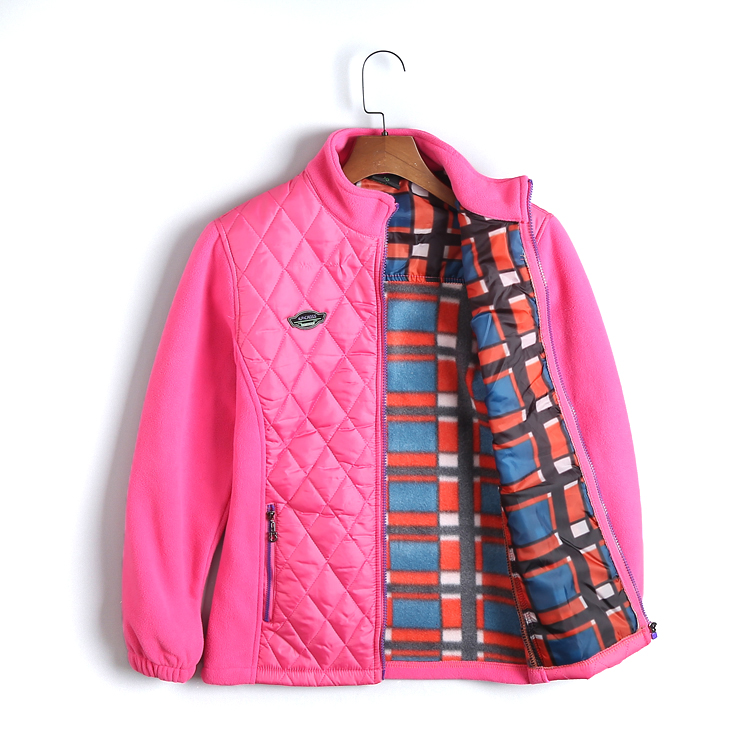 Foreign trade Original single autumn and winter new outdoor leisure rocking grain suede thickened warm and velvety inner-dresses cardiovert jacket woman