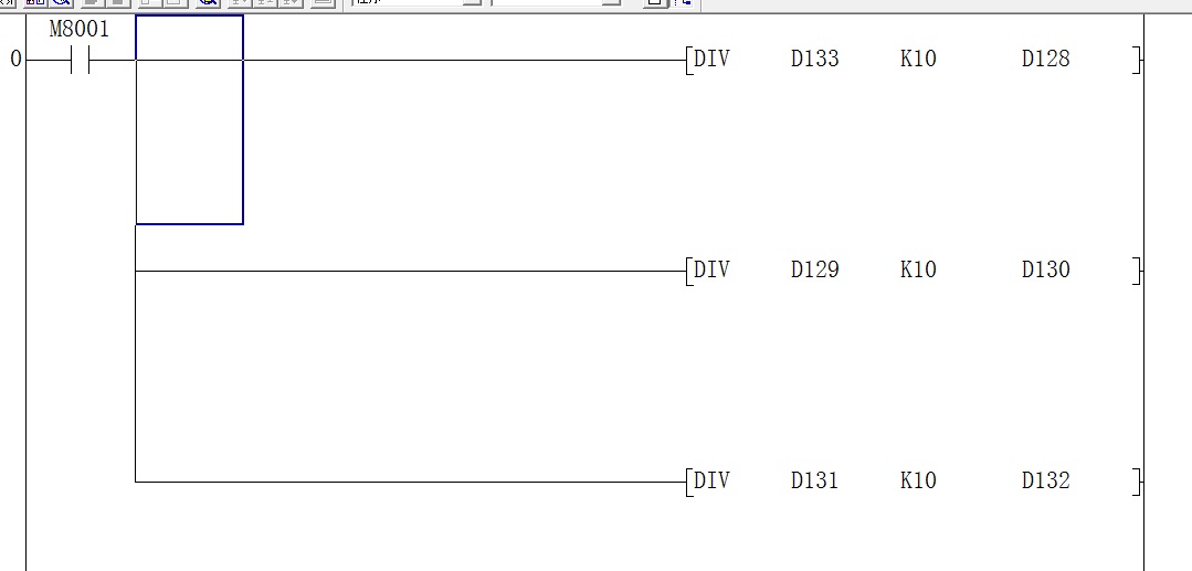 Mitsubishi FX series PLC program - grinding machine program with IO table