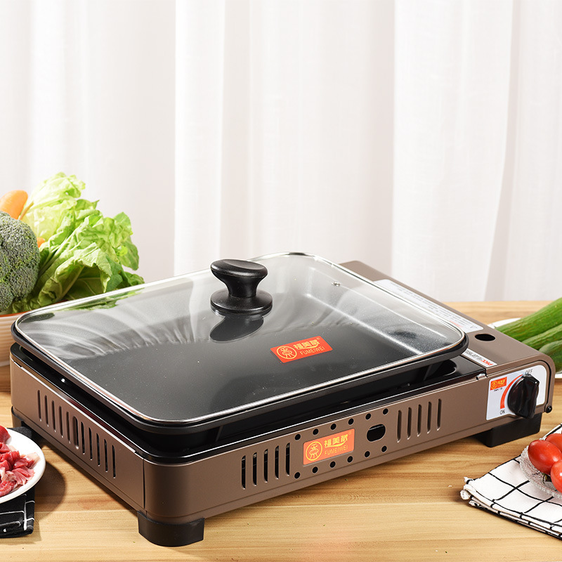 Carbon Pot Mutton Fish Fumei Weilong Fmv-18 Frying Oven Cass Magnetic Stove Gas Stove Gas Carbon Pot Plate Baking Pot