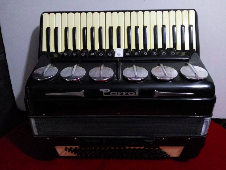 The old parrot brand of second hand accordion covers 120 bes four spring