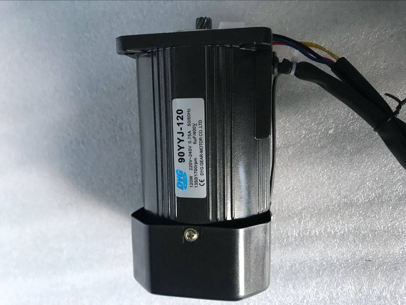 DYG Toyo Electric 90YYJ120W optical shaft motor with tooth motor Electronic speed control motor transmission