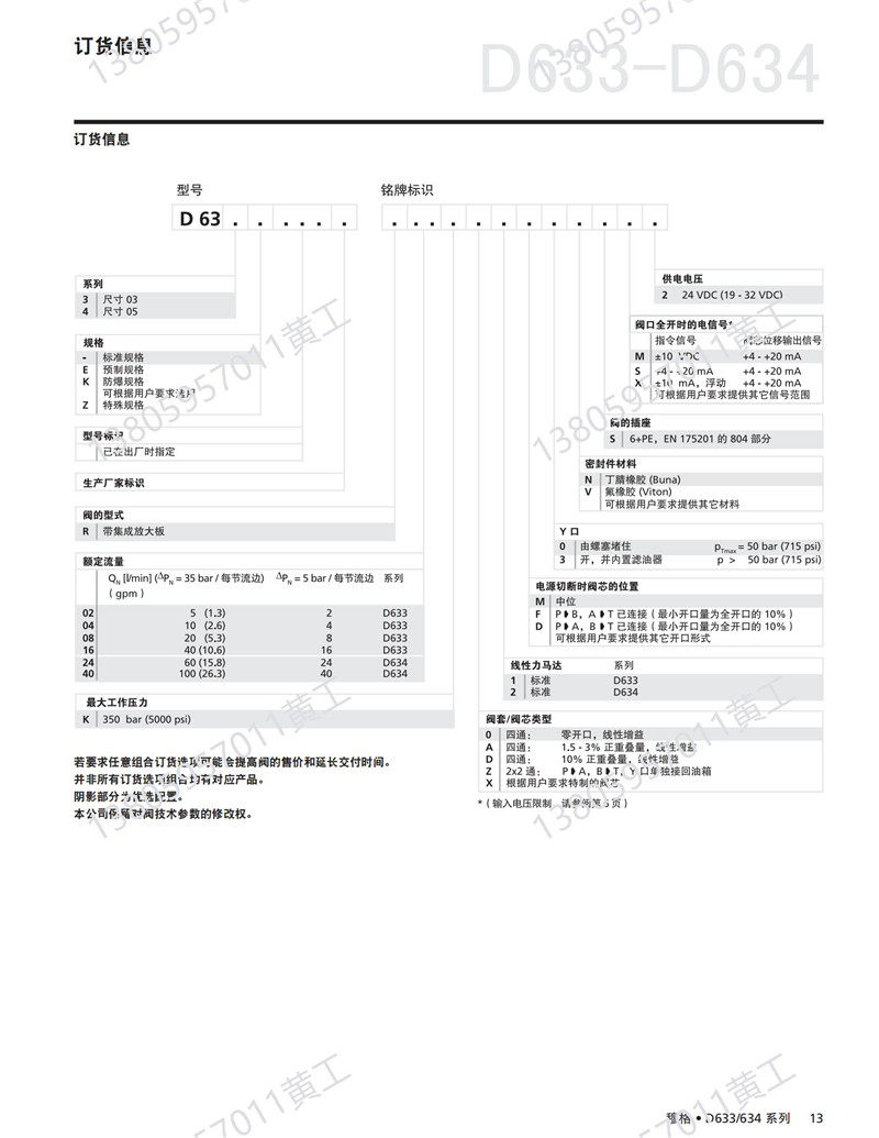美国穆格MOOG伺服阀D634-319C G761-3005B D661-4033 D661-4580D-阿里巴巴