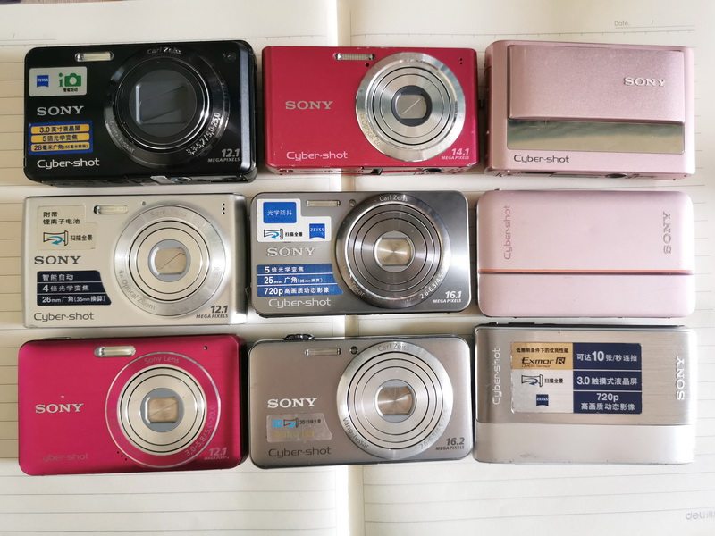 Sony Sony DSC-W610 W530 W320 W320 digital camera CCD retro port wind portrait filter-Taobao