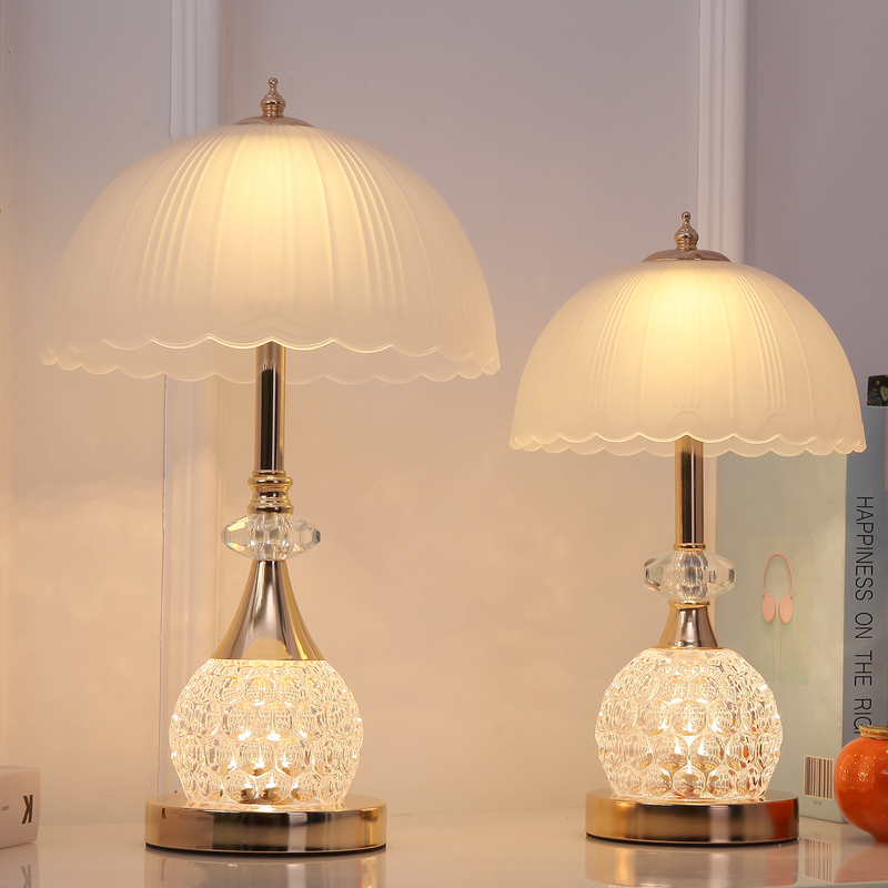 2026 New Model Master Bedroom Table Lamp Bedside Lamp Simple Modern Decorative Table Lamp Light Luxury High-End Atmosphere Night Light