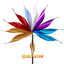 BICASTER FMT-02 Metal Arrow Feather Spiral Feather 2 0 Inch Recurve Bow and Arrow Bekaster has left-handed feather