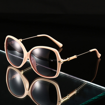 2020 new sunglasses womens polarized small face powder frame powder can be equipped with myopia Korean version of fashion net red driving sunglasses