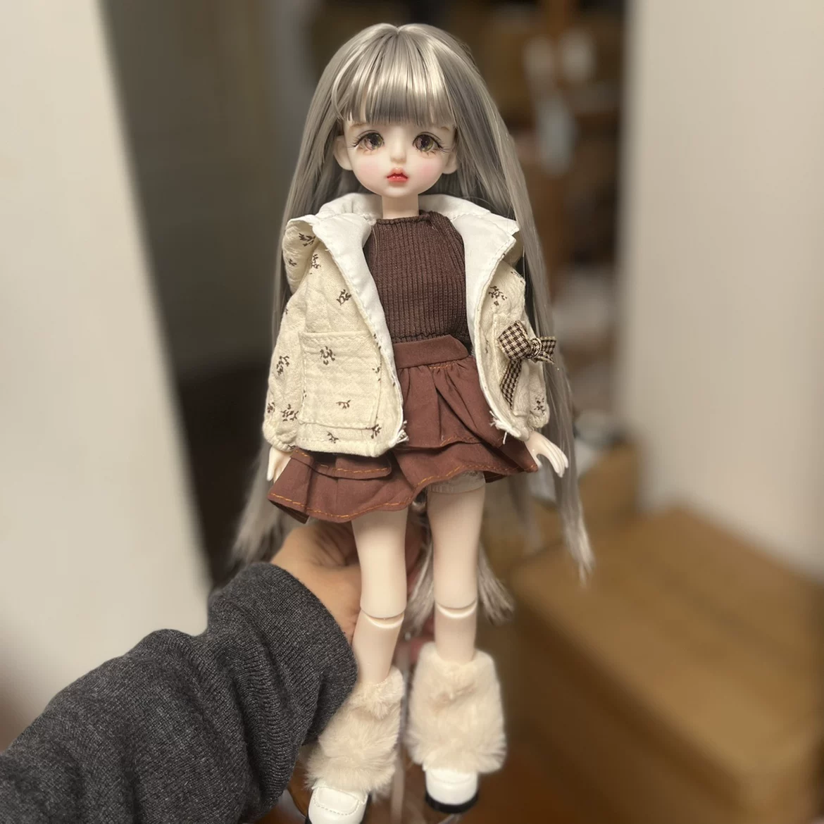 Кукла, игрушка для переодевания, кукла с движущимися частями, 3D
