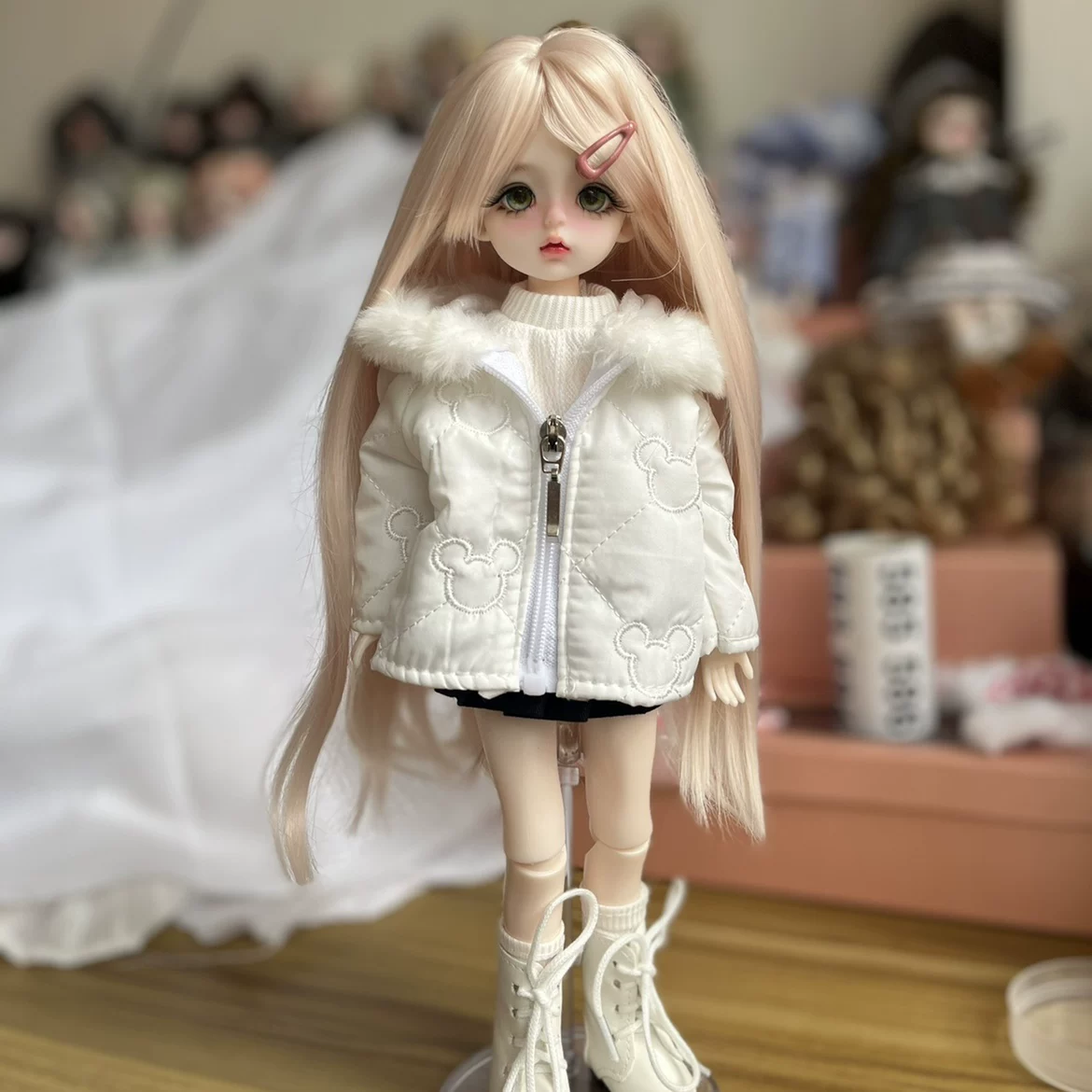 Кукла, игрушка для переодевания, кукла с движущимися частями, 3D