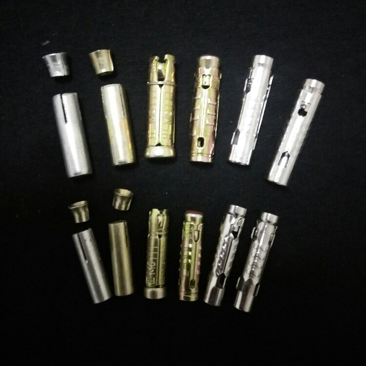 4 slices of expanded fish scale expansion tube Sub-body expansion 6mm8mm national standard gold 201 stainless steel 304 expansion tube-Taobao