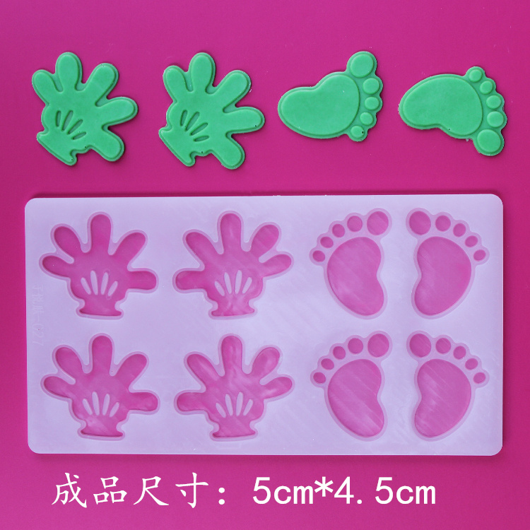 Tự làm sô cô la chèn khuôn bánh sinh nhật bao quanh bởi hình tam giác xẻng hình cánh hoa trang trí phụ kiện công cụ mài - Tự làm khuôn nướng khuôn bánh trung thu