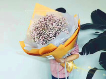 Hangzhou flowers delivery imported starry bouquet order flowers in the same city to send florists birthday to send lovers