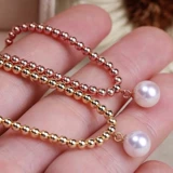 Аксессуар, аксессуары, импортные бусины, золотое украшение-шарик, США, 24 карат