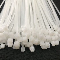 New material environmentally friendly coarse aging-resistant white black plastic nylon cable ties 4X300mm full 250 straps