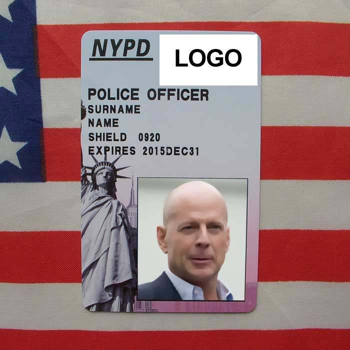 Personality Customized Entertainment Card American ID Card COSPLAY Cartoon Entertainment Decorative PVC Card