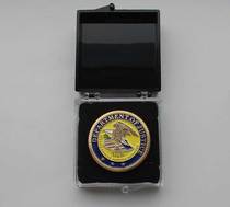 American metal badge Small chest chapter Mini identification chapter Metal commemorative medal